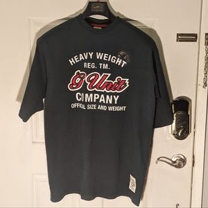 G-Unit Men's XL PREMIUM T-slShirt- G's QUALITY line w/thick print and embroidery